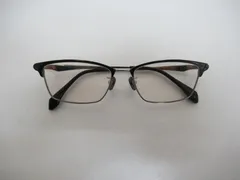 SILVER COLLECTION　シルバーコレクション　SLV-526　ブラック/シルバー　眼鏡　メンズ　ユニセックス　フレーム　度入り　中古　人気　定番　即購入大歓迎　K343