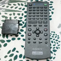 PS2 純正 DVDリモートコントローラ レシーバーセット SONY ソニー SCPH-10420 SCPH-10160 プレステ2 周辺機器 動作確認済 電池室綺麗 ✨📺🎮