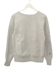 チャンピオン CHAMPION REVERSE WEAVE CREW NECK リバースウィーブ クルーネック スウェット シャツ C3-W004 グレー M 青タグ 長袖 トレーナー トップス
