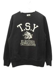 レア felys フェード ブラック ヴィンテージ加工 スウェット XL - メルカリ