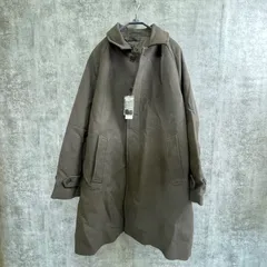 【U-132】 UNIQLO ダブルブレスト ロングコート 4XL ブラウン メンズ 大きいサイズ 秋冬 ウール調 アウター 新品タグ付き