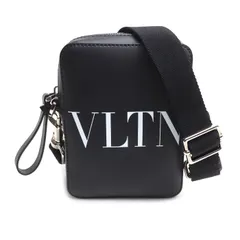 Valentino Garavani ヴァレンティノ・ガラヴァーニ VLTNロゴ ショルダーバッグ ブラック 4Y2B0943WJW メンズ 中古 美品のサムネイル