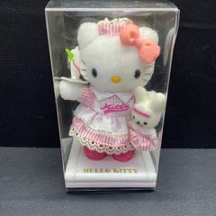 ハローキティ ぬいぐるみ フレンチリボン付き ハローキティ ぬいぐるみ フレンチリボン付き - メルカリ