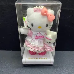 激レア‼︎ ハローキティ　 SILVER VERSION ウェイトレス レア ハローキティ アクセサリートレー フィギュア ウェイトレス