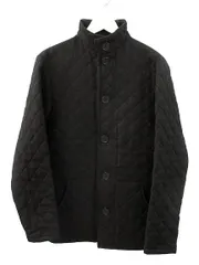 マッキントッシュ MACKINTOSH 7091 ウール キルティングジャケット 中綿 XS 黒 ブラック アウター