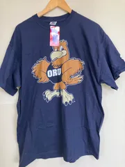 【新品タグ付き】オーラルロバーツ大学　ゴールデンイーグルス Tシャツ　DELTA　ヘビーウェイト　古着
