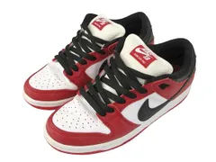 ナイキ エスビー NIKE SB DUNK LOW PRO CHICAGO VARSITY RED BQ6817-600 ダンク ロー プロ シカゴ バーシティレッド 26.5cm スニーカー シューズ 靴