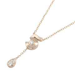 샤넬 CHANEL 목걸이 엑스트레드 샤넬 No.5 목걸이 J12429 목회전 38~47.5㎝ K18PG(핑크 골드) 다이아몬드 익스트레드 샤넬 No.5 목걸이