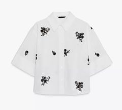 極美品ZARA(ザラ)ブラックYシャツ 極美品ZARA(ザラ)ブラックYシャツ - メルカリ