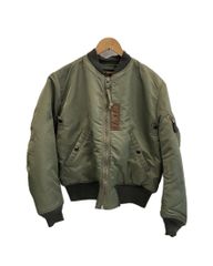 バズリクソンズ BUZZ RICKSONS TYPE MA-1 LION UNIFORM INC.  フライトジャケット BR10981 ジャケット カーキ Mサイズ 101MT-5885