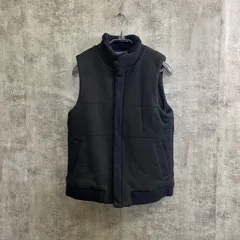 【U-133】BLUE BLUEブルーブルーインディゴ中綿ベスト3L相当日本製ネイビー肉厚防寒