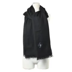 CHANEL スパンコール ココマーク カシミヤ ストール