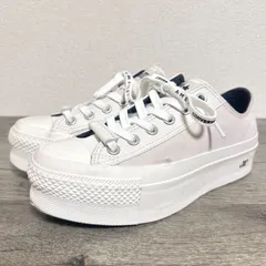 CONVERSE×AMERI ALL STAR LIFTED OX WH コンバースコラボ REACT2.0 厚底スニーカー 23.5cm ホワイト