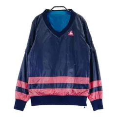 サイズ：M LE COQ GOLF ルコックゴルフ  リバーシブル 2WAY 中綿ブルゾン  ネイビー系 [240101609303] ゴルフウェア レディース ストスト