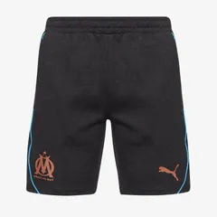 【送料無料・匿名配送】Sサイズ PUMA プーマ マルセイユ カジュアルズ ショーツ 24/25 灰 グレー 紺 ブルー 新品 正規品 日本未発売