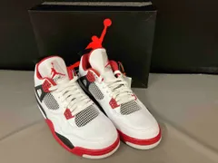 劣化傷みあり/箱あり　メンズ 28.0cm NIKE AIR JORDAN 4 RETRO FIRE RED スニーカー エアジョーダン