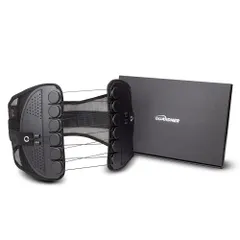 ガードナーベルト 正規品 腰 サポーター コルセット Mサイズ 滑車式調整 骨盤ベルト 姿勢矯正 男女兼用 トレーニング対応 洗濯可 74-83cm