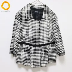 リツコシラハマ RITSUKO SHIRAHAMA ジャケット 総柄 七分袖 レディース [x993169]のサムネイル