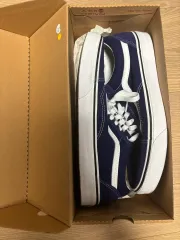 285) VANS オールドスクール ビーコンブルー