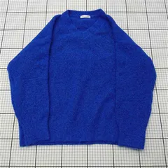 ◇ Θ ドレスキップ DRESKIP Vネックニットセーター Mサイズ ブルー系 レディース E  【1602040011962】