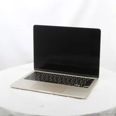 ソフマップ 〔中古品〕 MacBook Air 13.6-inch Early-2025 MW0Y3J／A Apple M4 10コアCPU_8コアGPU 16GB SSD256GB スターライト 〔15.7 Sequoia〕【262】