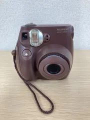 ！2 通電動作未確認 富士フイルム インスタントカメラ チェキ instax mini 7S チョコ 【カメラ】【2】