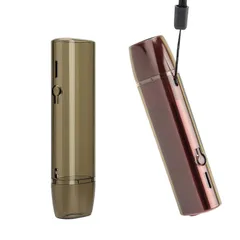 ストラップ付き ハードケース ケース PC材料 対応 アイコス イルマ ワン 保護 IQOS ILUMA ONE 用 (ダークグレー)