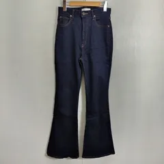 MOUSSY マウジー HW Rebirth FLARE ハイウエスト リバース フレア デニム パンツ ジーンズ ジーパン 日本製 平成ギャル Y2K レディース 27 インディゴ系 B804