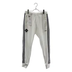 【美品】  F.C.R.B / エフシーアールビー | 2024SS | TRAINING TRACK RIBBED PANTS トレーニング トラックパンツ | S | ホワイト | メンズ