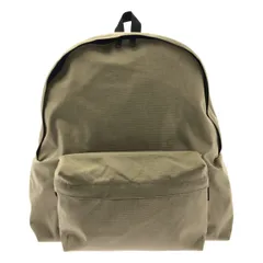 COMME des GARCONS HOMME PLUS / コムデギャルソンオムプリュス | ナイロン レザー切替 バックパック リュック | カーキ/ブラック/ブルー | メンズ