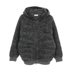 ブルネロクチネリ Brunello Cucinelli カーディガン ニットパーカー グレー カシミヤ パーカー レディース Used Aのサムネイル