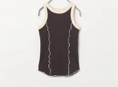 p.premier 配色メロウリブタンクトップ　p210016