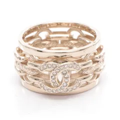 シャネル CHANEL リング・指輪 ココマーク GP（ゴールドメッキ） 指輪 レディース Used A