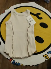 p.premier 配色メロウリブタンクトップ　p210016