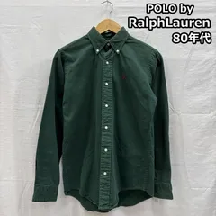 ポロバイラルフローレン 80年代 ビンテージ 緑タグ 長袖 ボタンダウン シャツ 80s VINTAGE レディース L ISItems【USED】【古着】【中古】50153875