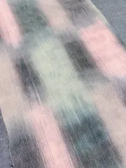 M437 正絹 紬 洗い張り ハギレ ハンドメイド 材料 資材 練習用