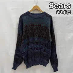 シアーズ THE MEN'S STORE 90年代 ビンテージ アクリル ニット セーター 90s VINTAGE メンズ L ISItems【USED】【古着】【中古】50153494のサムネイル