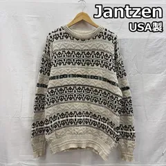 ジャンセン ビンテージ USA製 クルーネック ニット セーター VINTAGE メンズ - ISItems【USED】【古着】【中古】50153497のサムネイル