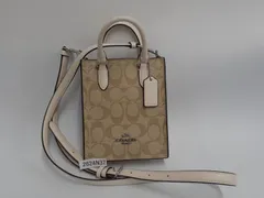 【2624N37】 汚れあり COACH コーチ ショルダーバッグ ミニトート シグネチャー 中古