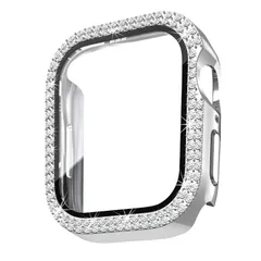 45mm 46mm 44mm SE 42mm SE2 41mm (シルバー 40mm 42mm 38mm シリーズ1011) キラキラ Apple カバー WATCHとの互換性あり アップルウォッチ用