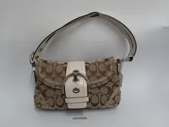 【2624N35】 COACH コーチ ソーホー シグネチャー ワンショルダーバッグ 中古