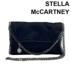ステラマッカートニー STELLA McCARTNEY ファラベラ チェーンショルダーバッグ クロスボディバッグ メダルチャーム 黒 レディース 6D116