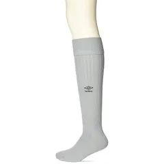 [UMBRO] 靴下 【EC限定モデル】サッカー ソックス ストッキング メンズ キッズ ジュニア シルバー(ラインなし) 22-24 0