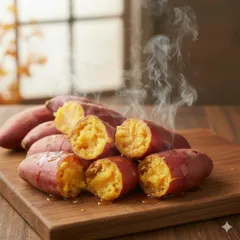 焼き芋 <!-利用不可文字-!>濃厚蜜7本～9本<!-利用不可文字-!>紅はるか2kg 冷凍真空のサムネイル