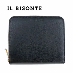 イルビゾンテ 財布 二つ折りブラック レザー 本革 SSW003 PVX001 BK238H NERO スモールウォレット コンパクト