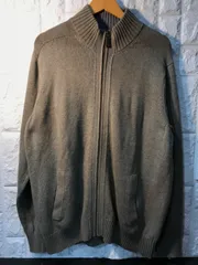 Eddie Bauer  フルジップ　セーター