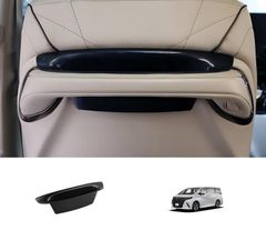무료 배송 도요타 알파드/ALPHARD?베르파이어/VELLFIRE 40계 2023 시트 배면 수납 박스 1점 ABS제 3 M 양면 테이프 부착 설치 간단 수납력 UP 차내 깔끔한 보호&드레스업 윤기감 UP 인기 선택가능