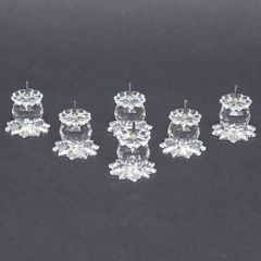 廃盤品！スワロフスキー パイナップル キャンドルホルダー Lサイズ