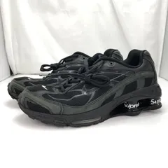 【中古】Supreme × Nike Shox Ride 2 Black/Black-White サイズ27.5cm DN1615-001 シュプリーム×ナイキ[91]