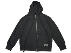 CHROME HEARTS クロムハーツ 霜降り パーカー ダガージップ プリント グレー サイズL 美品 中古 4b013054のサムネイル